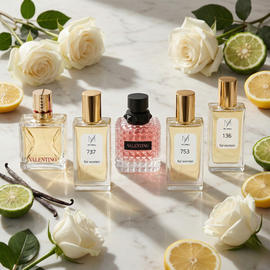 5 zapachów Valentino i ich propozycje z linii MY SMELL