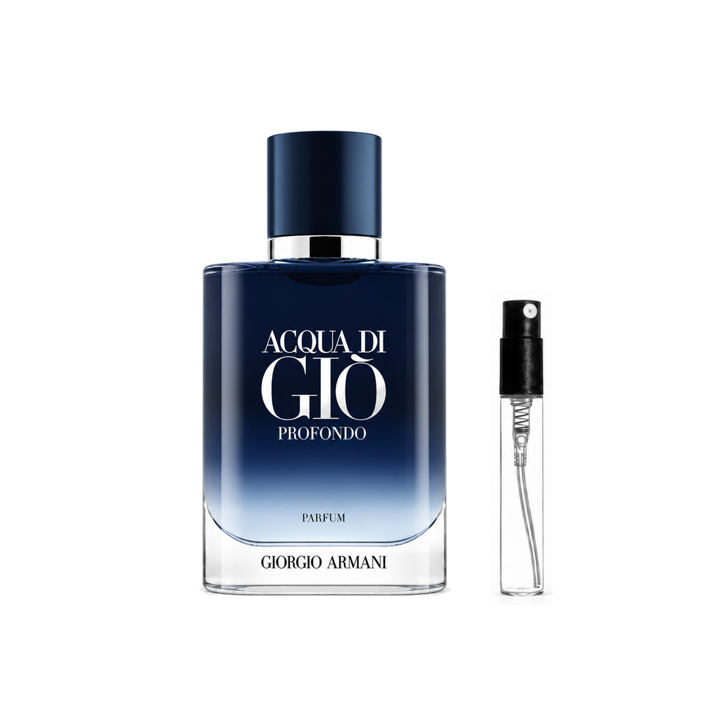 Armani Acqua di Giò Profondo Parfum – odlewka perfum – flakon i atomizer odlewki