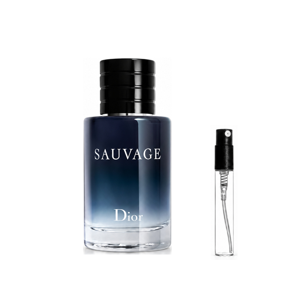 Dior Sauvage Eau de Toilette – odlewka perfum – flakon i identyczny atomizer wzorcowy