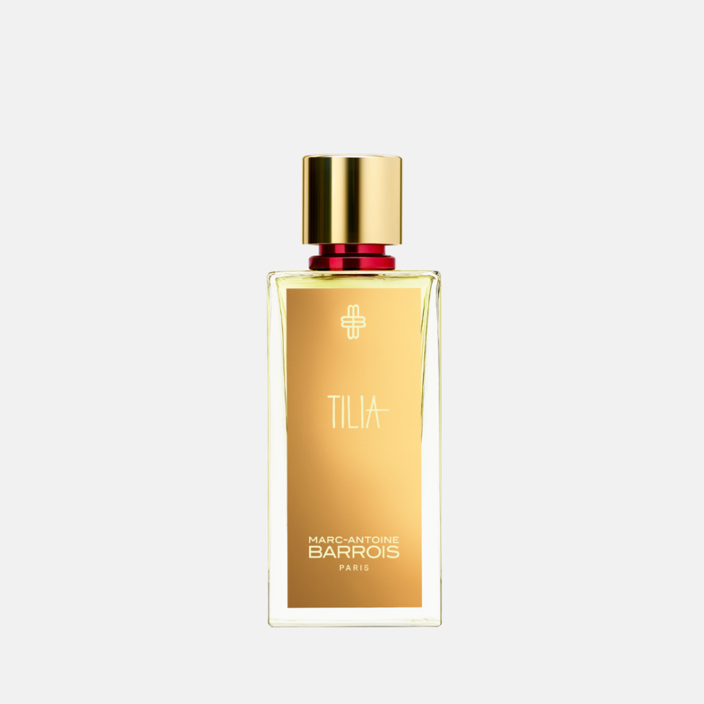 Flakon Marc-Antoine Barrois Tilia Eau de Parfum – niszowy zapach unisex o delikatnym, kwiatowo-drzewnym charakterze z nutami kwiatu lipy, jaśminu, heliotropu i nowoczesnych akordów drzewnych.