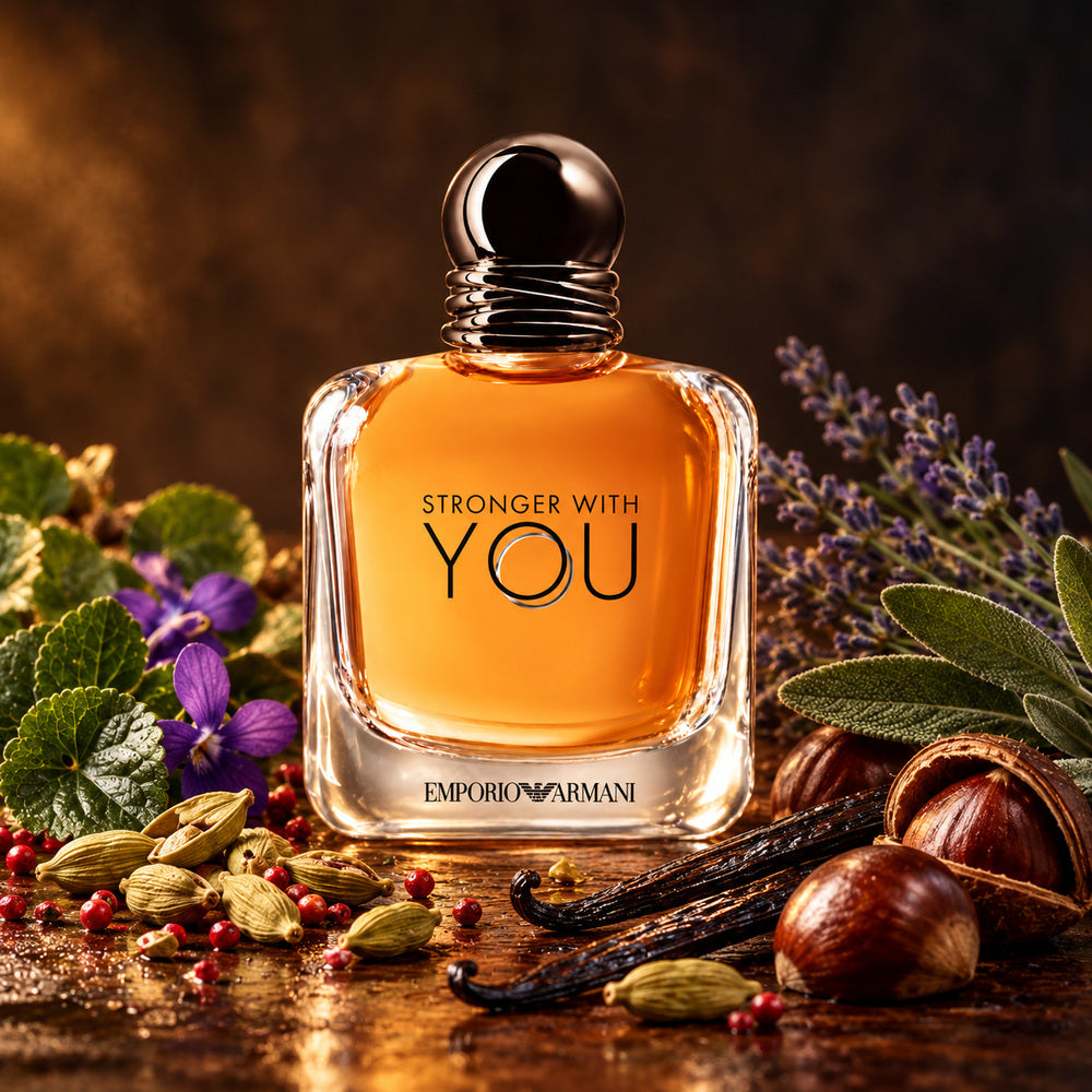 Armani Stronger With You Eau de Toilette – kompozycja z nutami zapachowymi