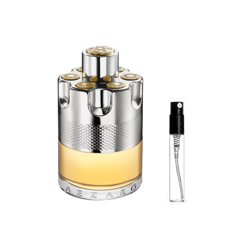 Azzaro Wanted Eau de Toilette – oryginalny flakon i identyczny atomizer wzorcowy