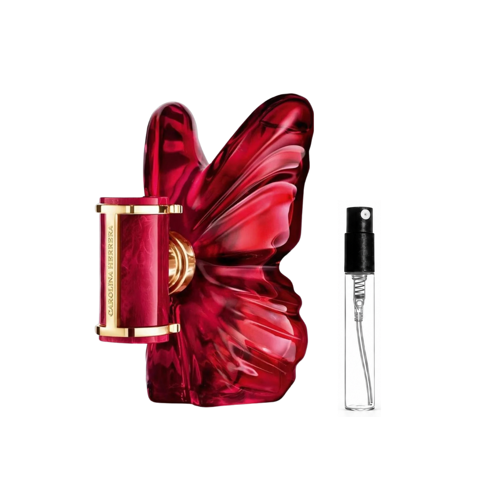 Carolina Herrera La Bomba Intensa Eau de Parfum – oryginalny flakon i identyczny atomizer wzorcowy
