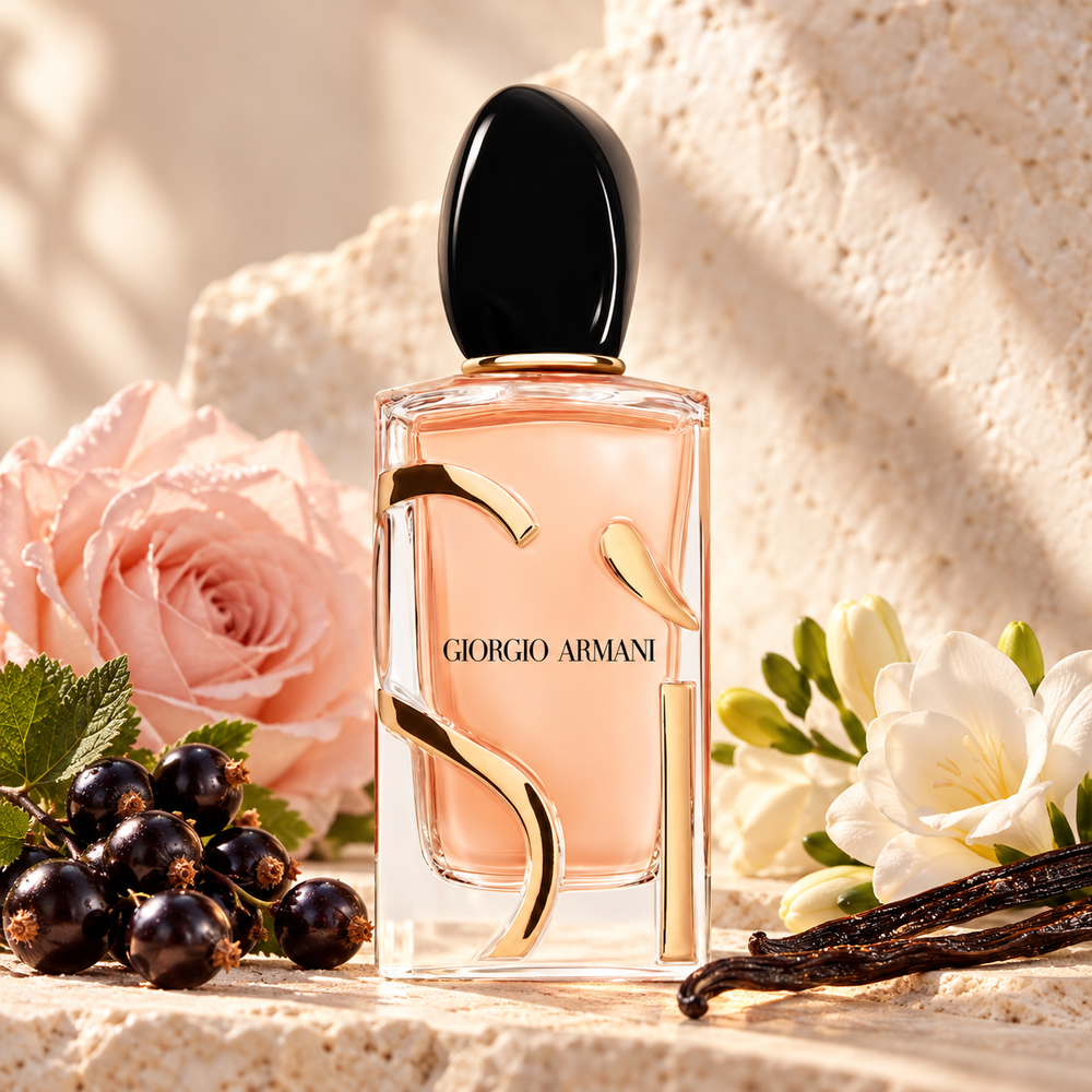 Armani Sì Eau de Parfum – odlewka perfum – flakon z nutami zapachowymi