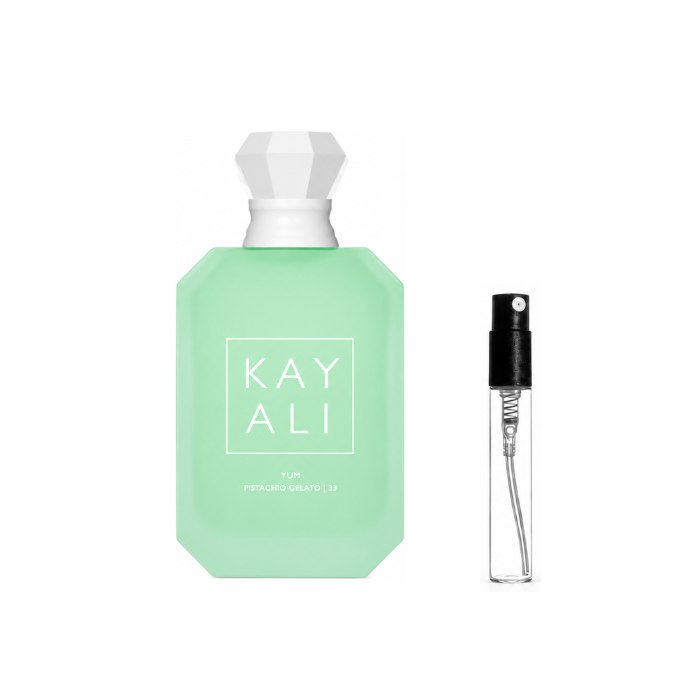Kayali – Yum Pistachio Gelato | 33 EDP Intense – odlewka perfum – flakon i identyczny atomizer wzorcowy