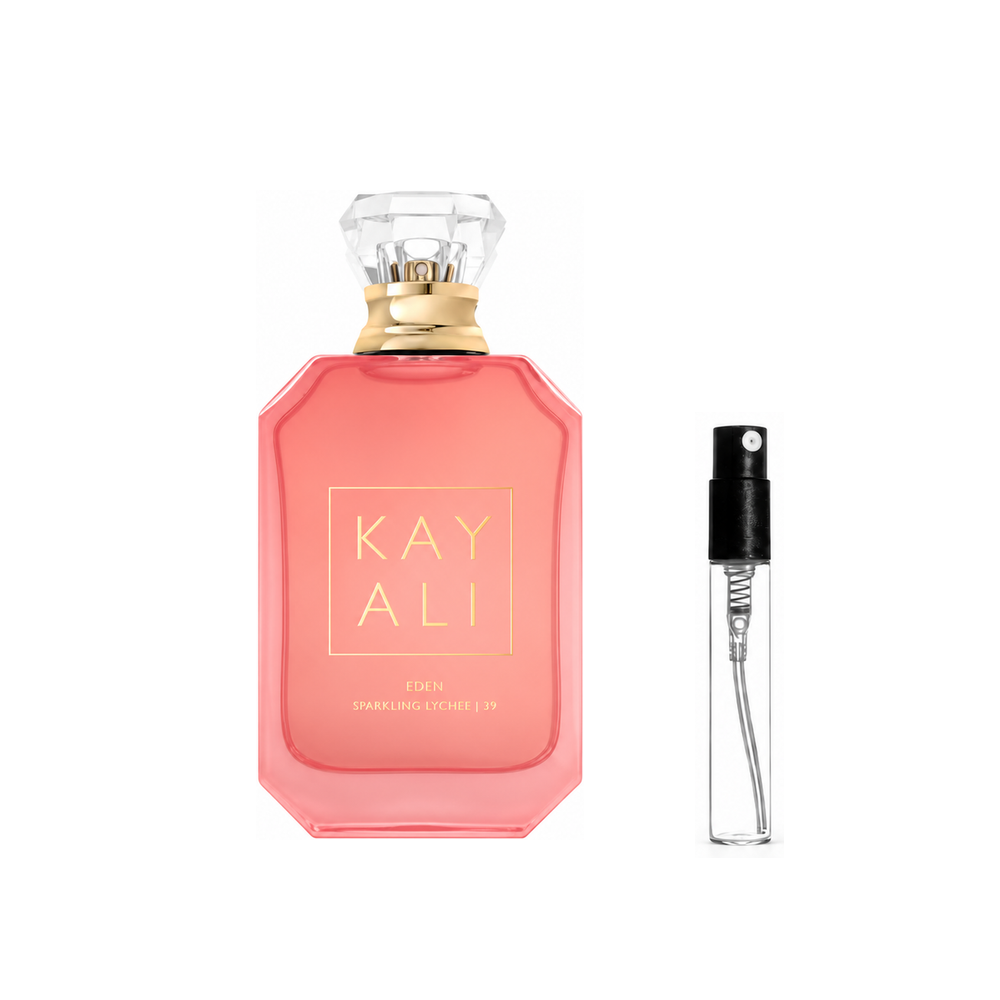 Kayali – Eden Sparkling Lychee | 39 EDP – odlewka perfum – flakon i identyczny atomizer wzorcowy