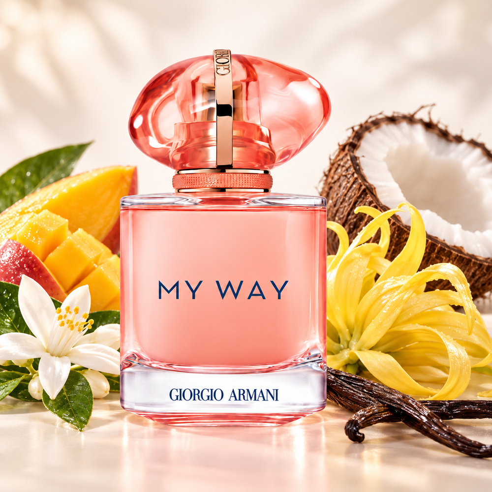 Armani My Way Ylang Eau de Parfum – odlewka perfum – flakon i nuty zapachowe