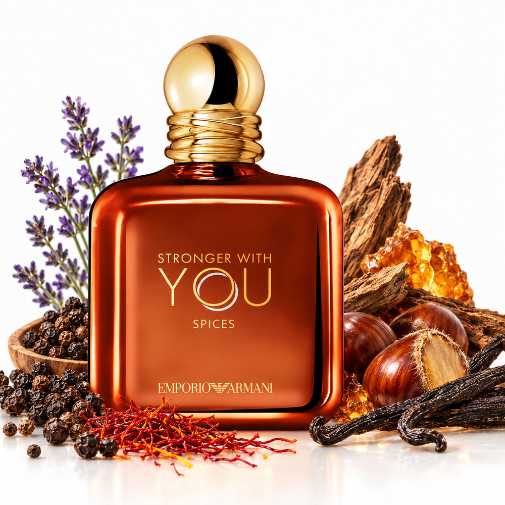 Armani Stronger With You Spices Eau de Parfum – odlewka perfum – nuty zapachowe