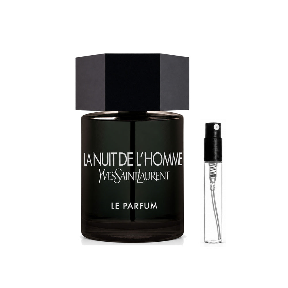 Yves Saint Laurent La Nuit de L'Homme Le Parfum Eau de Parfum – odlewka perfum – flakon i atomizer odlewki