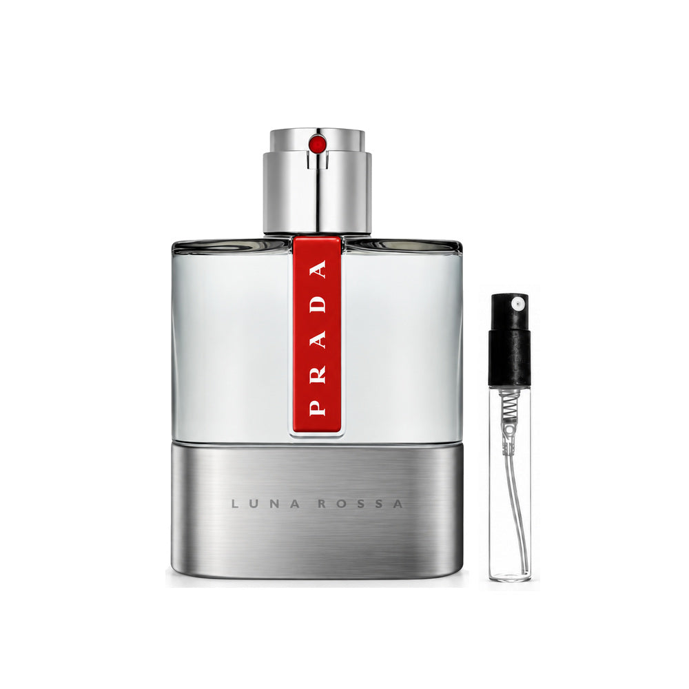 Prada Luna Rossa Eau de Toilette – odlewka perfum – flakon i atomizer odlewki