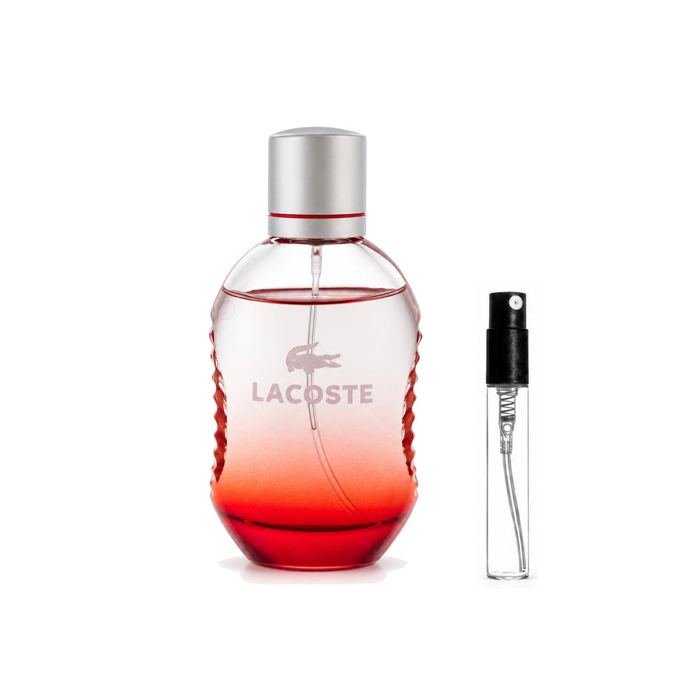 Lacoste Red Eau de Toilette – odlewka perfum – flakon i atomizer odlewki