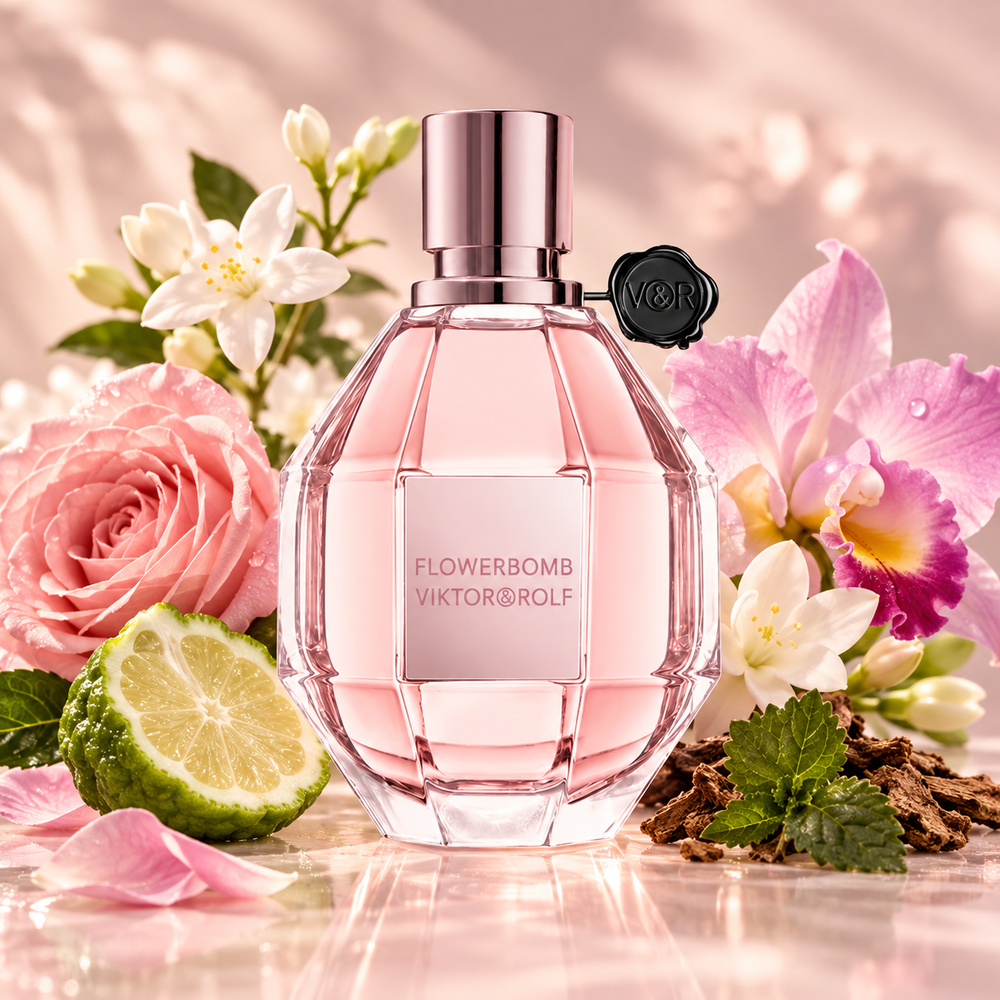 Viktor & Rolf Flowerbomb Eau de Parfum – odlewka perfum – flakon z nutami zapachowymi