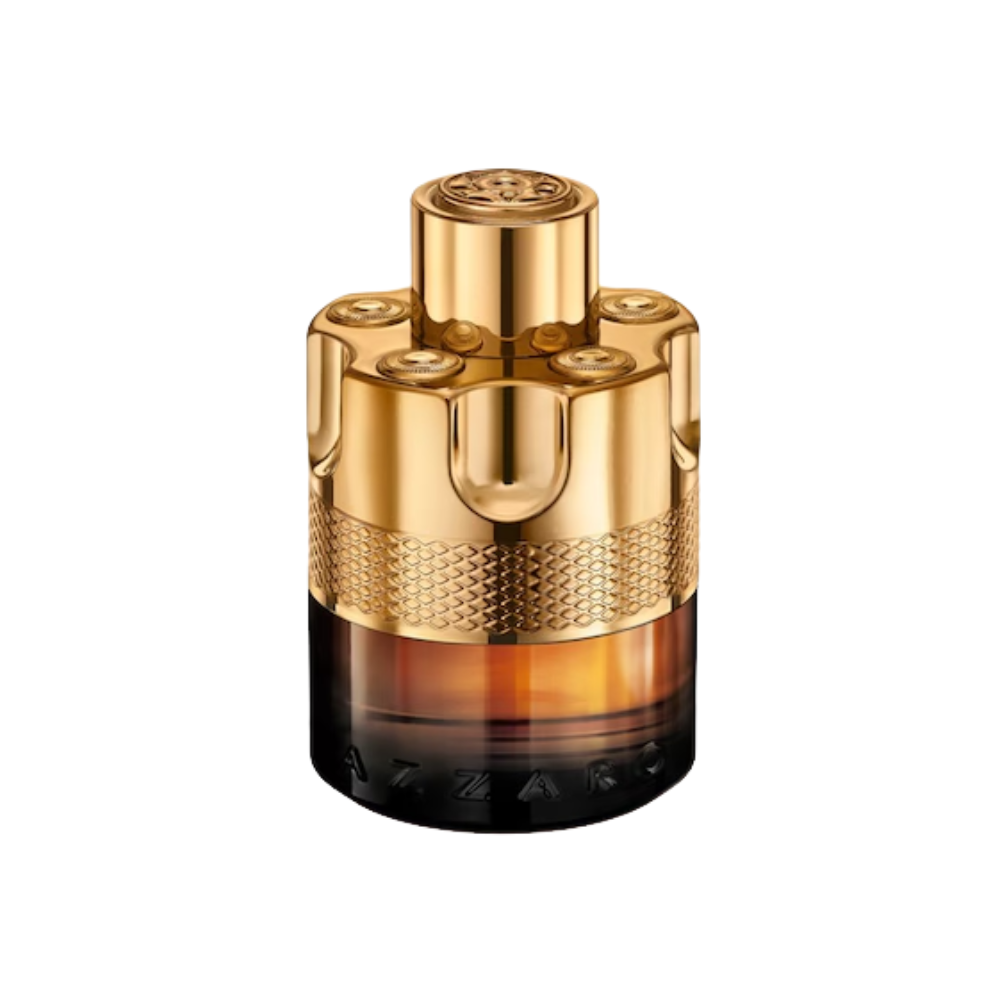 Flakon perfum Azzaro Forever Wanted Absolu z nutami kadzidła, whiskey, madagaskarskiej wanilii, skóry, bursztynu i nut drzewnych.