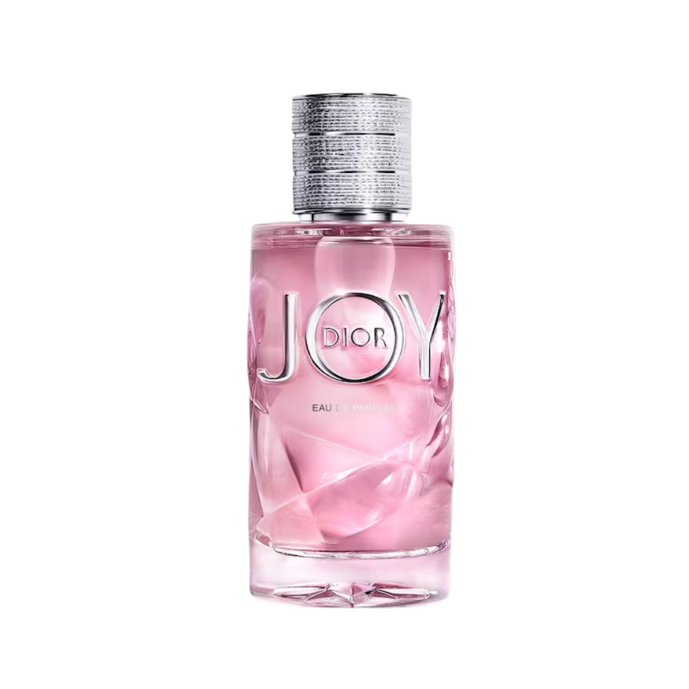Flakon perfum Dior Joy z nutami bergamotki, róży z Grasse, jaśminu, białego piżma i drzewa sandałowego – elegancki zapach dla kobiet.