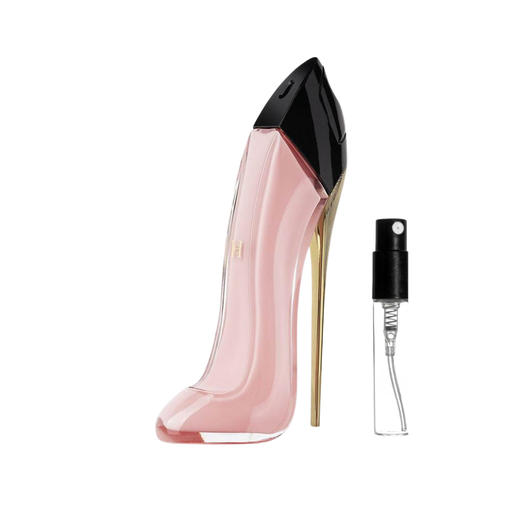 Odlewka perfum Carolina Herrera Good Girl Blush Eau de Parfum dla kobiet z nutami bergamotki, gorzkiego migdału, piwonii, wanilii i kumaryny.