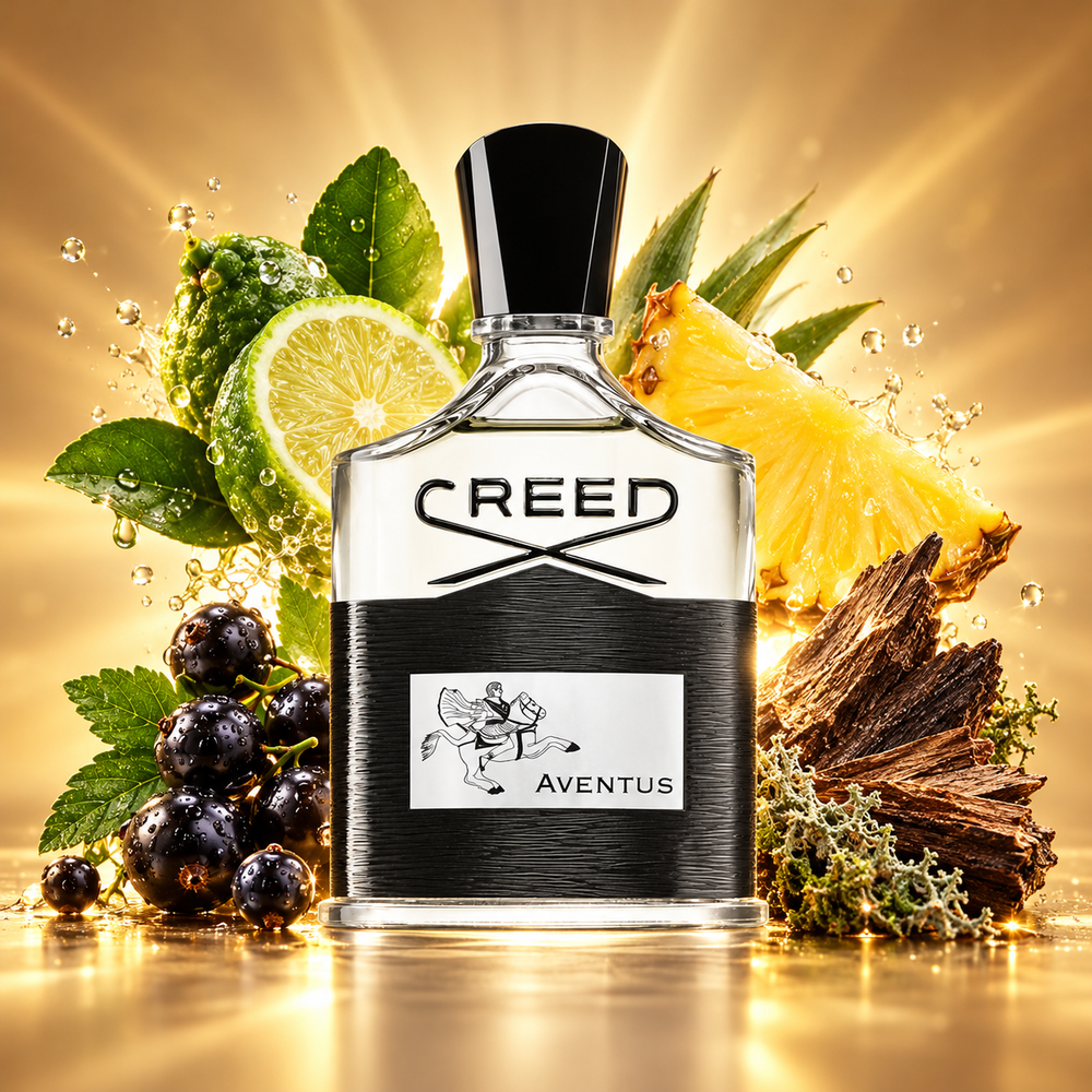 Creed Aventus Eau de Parfum – odlewka perfum – flakon z nutami zapachowymi