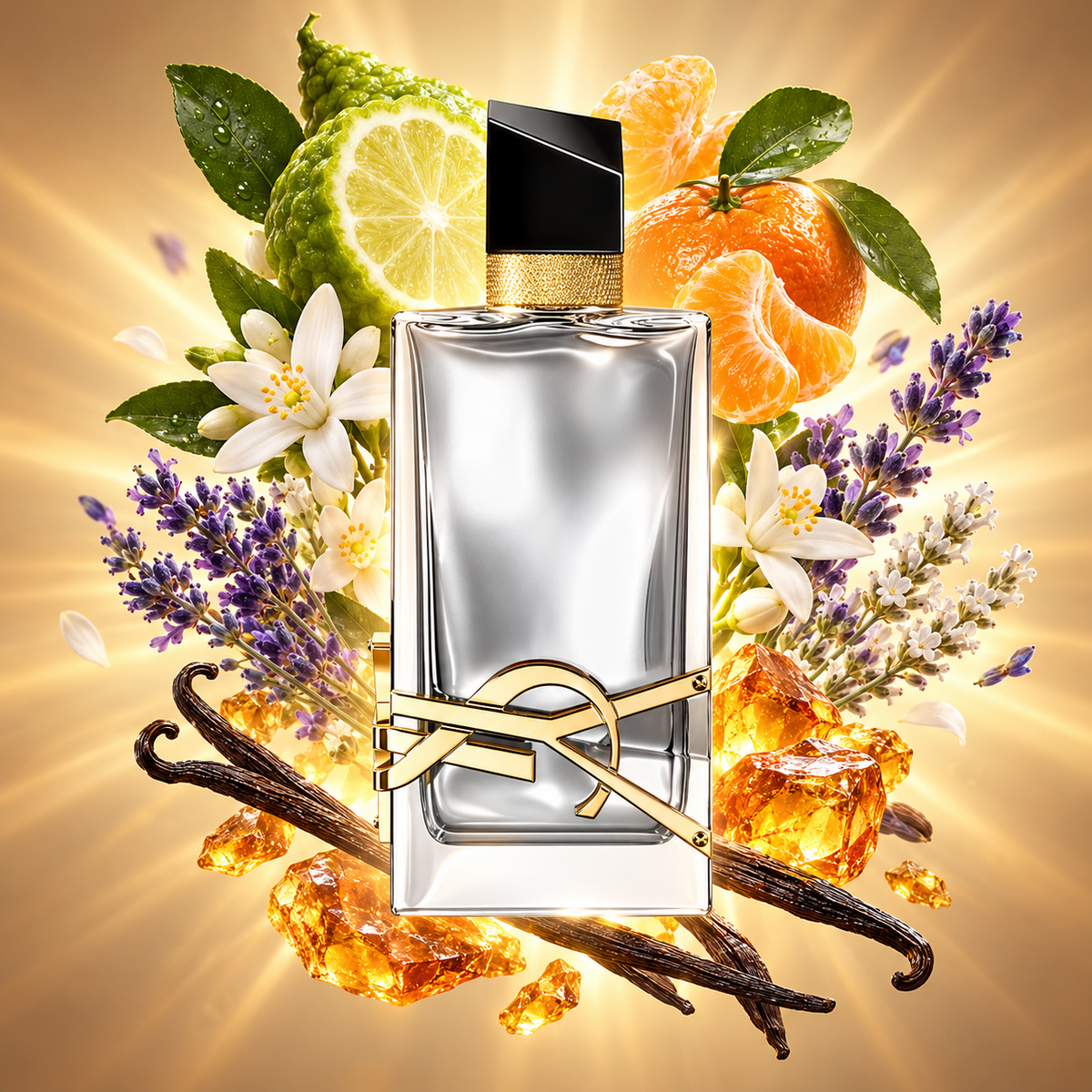 Yves Saint Laurent – Libre L’Absolu Platine Parfum – odlewka perfum – nuty zapachowe